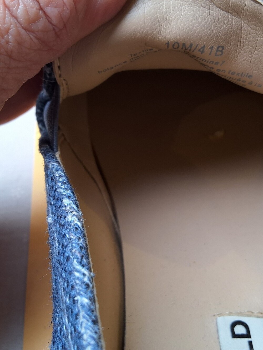 Karl Lagerfeld Denim Slip-On Loafers - Blue - Picture 9 of 11